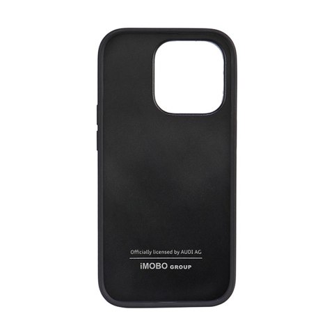 Audi Synthetic Leather - Etui iPhone 14 Pro (Czarny) Audi Audi Synthetic Leather - Etui iPhone 14 Pro (Czarny) Audi