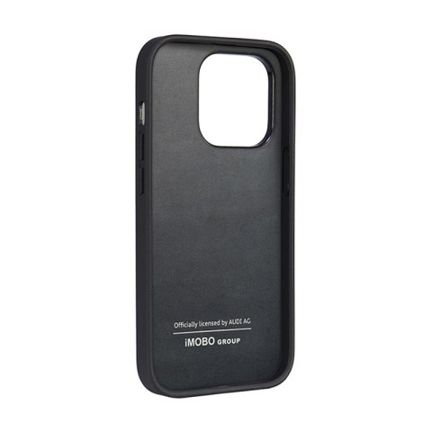 Audi Synthetic Leather - Etui iPhone 14 Pro (Czarny) Audi Audi Synthetic Leather - Etui iPhone 14 Pro (Czarny) Audi