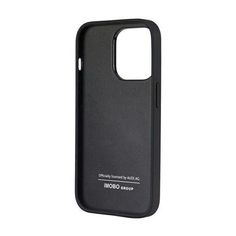 Audi Synthetic Leather - Etui iPhone 14 Pro (Czarny) Audi Audi Synthetic Leather - Etui iPhone 14 Pro (Czarny) Audi