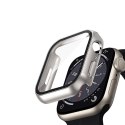 Crong Hybrid Watch Case - Etui ze szkłem Apple Watch 41mm (Starlight) Crong