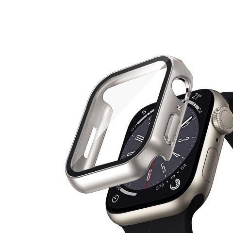 Crong Hybrid Watch Case - Etui ze szkłem Apple Watch 41mm (Starlight) Crong Crong Hybrid Watch Case - Etui ze szkłem Apple Watch 41mm (Starlight) Crong