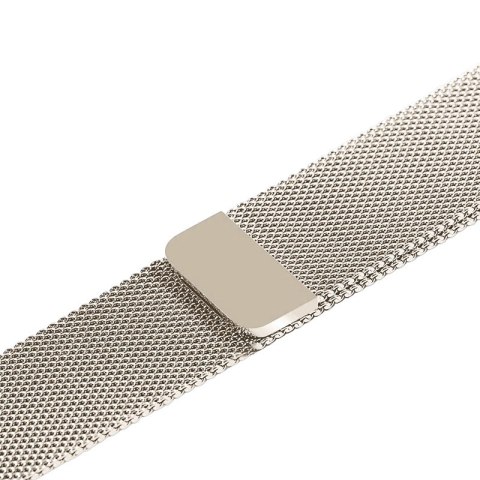 Crong Milano Steel - Pasek ze stali nierdzewnej do Apple Watch 38/40/41/42 mm (szampański) Crong Crong Milano Steel - Pasek ze stali nierdzewnej do Apple Watch 38/40/41/42 mm (szampański) Crong
