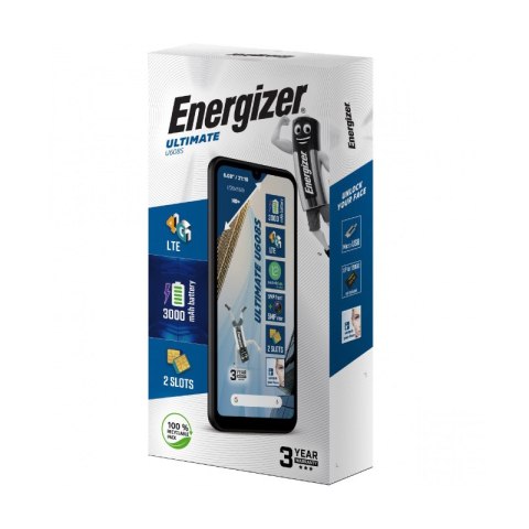 Energizer Ultimate U608S - Smartfon 2GB RAM 32GB 6,08" 4G LTE Dual Sim EU (Czarny) Energizer Energizer Ultimate U608S - Smartfon 2GB RAM 32GB 6,08" 4G LTE Dual Sim EU (Czarny) Energizer