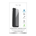 PURO Anti-Bacterial Tempered Glass - Szkło ochronne hartowane z ochroną antybakteryjną iPhone 15 Pro Max Puro