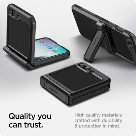 Spigen Tough Armor Pro - Etui do Samsung Galaxy Z Flip 5 (Czarny) Spigen Spigen Tough Armor Pro - Etui do Samsung Galaxy Z Flip 5 (Czarny) Spigen