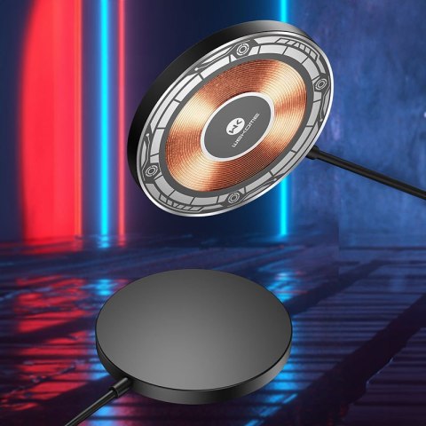WEKOME WP-U99 Vanguard Series - Ładowarka indukcyjna MagSafe 15W (Czarny) Wekome WEKOME WP-U99 Vanguard Series - Ładowarka indukcyjna MagSafe 15W (Czarny) Wekome
