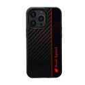 Audi Carbon Fiber Stripe - Etui iPhone 13 Pro Max (Czarny) Audi