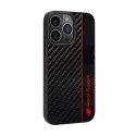 Audi Carbon Fiber Stripe - Etui iPhone 13 Pro Max (Czarny) Audi