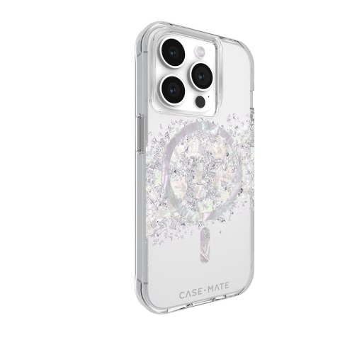 Case-Mate Karat MagSafe - Etui iPhone 15 Pro zdobione masą perłową (A Touch of Pearl) Case-Mate Case-Mate Karat MagSafe - Etui iPhone 15 Pro zdobione masą perłową (A Touch of Pearl) Case-Mate