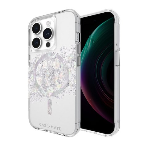 Case-Mate Karat MagSafe - Etui iPhone 15 Pro zdobione masą perłową (A Touch of Pearl) Case-Mate Case-Mate Karat MagSafe - Etui iPhone 15 Pro zdobione masą perłową (A Touch of Pearl) Case-Mate