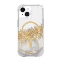 Case-Mate Karat MagSafe - Etui iPhone 15 / iPhone 14 / iPhone 13 zdobione złotem (Marble) Case-Mate