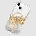 Case-Mate Karat MagSafe - Etui iPhone 15 / iPhone 14 / iPhone 13 zdobione złotem (Marble) Case-Mate