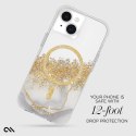Case-Mate Karat MagSafe - Etui iPhone 15 / iPhone 14 / iPhone 13 zdobione złotem (Marble) Case-Mate