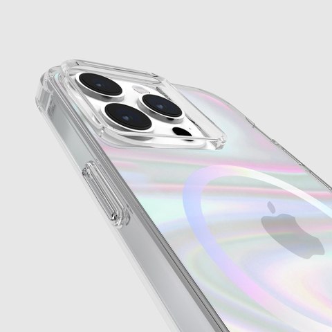 Case-Mate Soap Bubble MagSafe - Etui iPhone 15 Pro Max (Iridescent) Case-Mate Case-Mate Soap Bubble MagSafe - Etui iPhone 15 Pro Max (Iridescent) Case-Mate