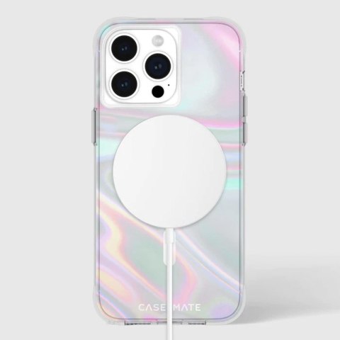 Case-Mate Soap Bubble MagSafe - Etui iPhone 15 Pro Max (Iridescent) Case-Mate Case-Mate Soap Bubble MagSafe - Etui iPhone 15 Pro Max (Iridescent) Case-Mate
