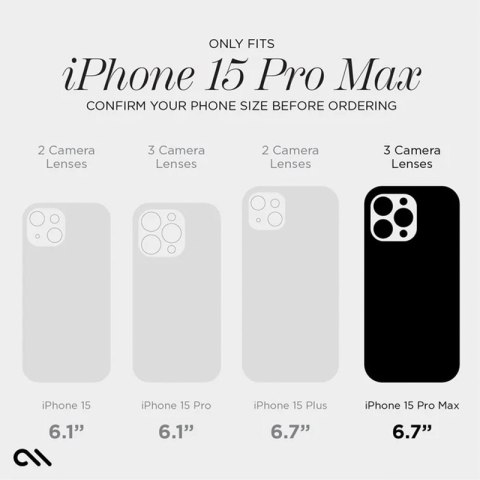Case-Mate Soap Bubble MagSafe - Etui iPhone 15 Pro Max (Iridescent) Case-Mate Case-Mate Soap Bubble MagSafe - Etui iPhone 15 Pro Max (Iridescent) Case-Mate