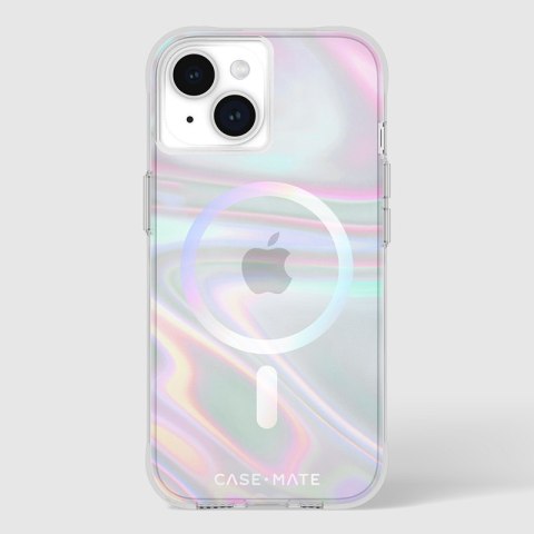 Case-Mate Soap Bubble MagSafe - Etui iPhone 15 / iPhone 14 / iPhone 13 (Iridescent) Case-Mate Case-Mate Soap Bubble MagSafe - Etui iPhone 15 / iPhone 14 / iPhone 13 (Iridescent) Case-Mate