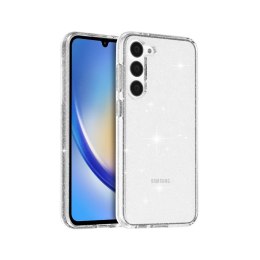 Crong Glitter Case - Etui Samsung Galaxy A34 5G (przezroczysty) Crong