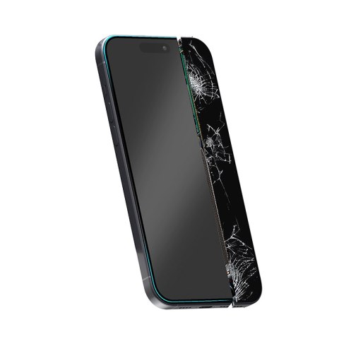 Crong Nano Glass - Niepękające szkło hybrydowe iPhone 15 Pro Max Crong Crong Nano Glass - Niepękające szkło hybrydowe iPhone 15 Pro Max Crong