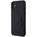 Karl Lagerfeld Rubber Karl Head 3D - Etui iPhone 11 (Czarny) Karl Lagerfeld