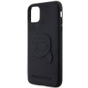 Karl Lagerfeld Rubber Karl Head 3D - Etui iPhone 11 (Czarny) Karl Lagerfeld