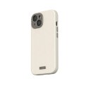 Moshi Napa MagSafe - Skórzane etui iPhone 15 (Eggnog White) Moshi