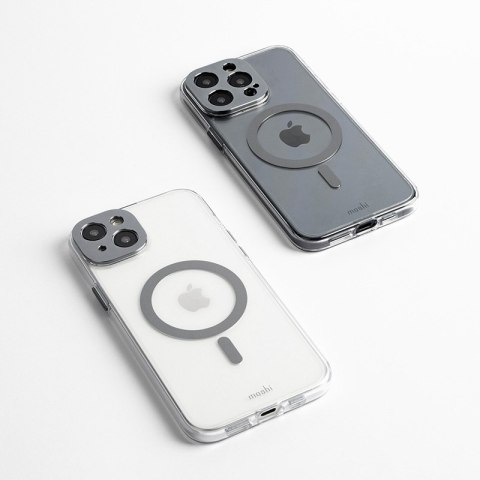 Moshi iGlaze MagSafe - Etui iPhone 15 (Meteorite Gray) Moshi Moshi iGlaze MagSafe - Etui iPhone 15 (Meteorite Gray) Moshi