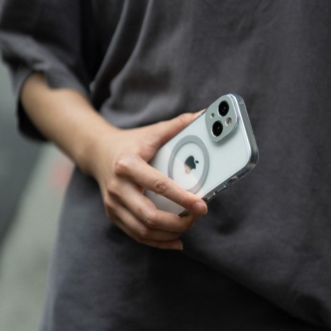 Moshi iGlaze MagSafe - Etui iPhone 15 (Meteorite Gray) Moshi Moshi iGlaze MagSafe - Etui iPhone 15 (Meteorite Gray) Moshi