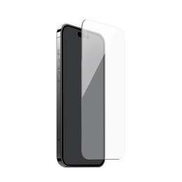 PURO Anti-Bacterial Tempered Glass - Szkło ochronne hartowane z ochroną antybakteryjną iPhone 15 Pro Puro