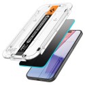 Spigen GLAS.TR EZ FIT Privacy 2-Pack - Szkło hartowane z filtrem prywatyzującym do iPhone 15 / 16 2 szt Spigen
