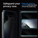 Spigen GLAS.TR EZ FIT Privacy 2-Pack - Szkło hartowane z filtrem prywatyzującym do iPhone 15 / 16 2 szt Spigen