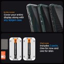 Spigen GLAS.TR EZ FIT Privacy 2-Pack - Szkło hartowane z filtrem prywatyzującym do iPhone 15 / 16 2 szt Spigen