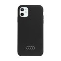 Audi Silicone Case - Etui iPhone 11 (Czarny) Audi
