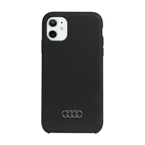 Audi Silicone Case - Etui iPhone 11 (Czarny) Audi Audi Silicone Case - Etui iPhone 11 (Czarny) Audi