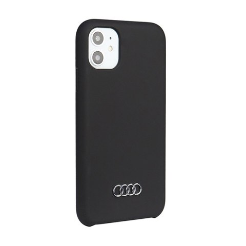Audi Silicone Case - Etui iPhone 11 (Czarny) Audi Audi Silicone Case - Etui iPhone 11 (Czarny) Audi