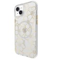 Case-Mate Floral Gems MagSafe - Etui iPhone 15 Plus (Gold) Case-Mate