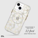 Case-Mate Floral Gems MagSafe - Etui iPhone 15 Plus (Gold) Case-Mate