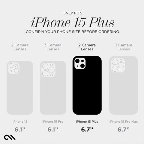 Case-Mate Floral Gems MagSafe - Etui iPhone 15 Plus (Gold) Case-Mate Case-Mate Floral Gems MagSafe - Etui iPhone 15 Plus (Gold) Case-Mate