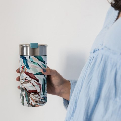 Quokka Boost Coffee Tumbler - Kubek termiczny ze stali nierdzewnej z zaparzaczem 400 ml (Bouquet) Quokka Quokka Boost Coffee Tumbler - Kubek termiczny ze stali nierdzewnej z zaparzaczem 400 ml (Bouquet) Quokka