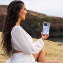 STM Relax Sand MagSafe - Etui iPhone 15 Pro Max (Clear / White) STM