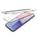 Spigen GLAS.TR EZ FIT FC - Szkło hartowane do iPhone 15 Plus (Czarna ramka) Spigen