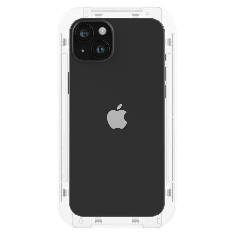 Spigen GLAS.TR EZ FIT FC - Szkło hartowane do iPhone 15 Plus (Czarna ramka) Spigen Spigen GLAS.TR EZ FIT FC - Szkło hartowane do iPhone 15 Plus (Czarna ramka) Spigen