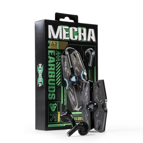 WEKOME VB06 Mecha Series - Bezprzewodowe słuchawki Bluetooth V5.3 TWS z etui ładującym (Tarnish) Wekome WEKOME VB06 Mecha Series - Bezprzewodowe słuchawki Bluetooth V5.3 TWS z etui ładującym (Tarnish) Wekome