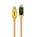 WEKOME WDC-08 Vanguard Series - Kabel połączeniowy USB-C do Lightning Fast Charging PD 20W 1 m (Złoty) Wekome