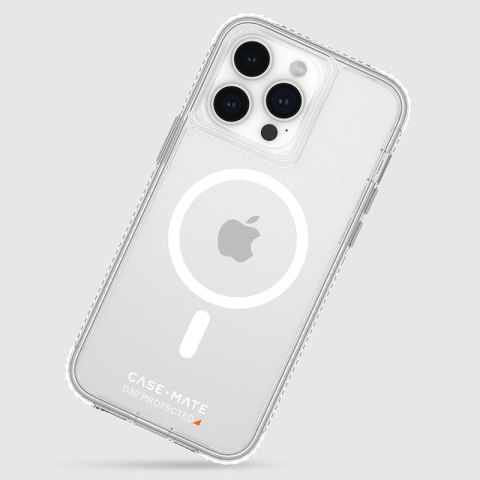 Case-Mate Ultra Tough Plus D3O MagSafe - Etui iPhone 15 Pro Max (Clear) Case-Mate Case-Mate Ultra Tough Plus D3O MagSafe - Etui iPhone 15 Pro Max (Clear) Case-Mate