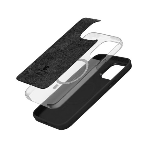 Crong Color Cover LUX Magnetic - Etui iPhone 15 Plus MagSafe (czarny) Crong Crong Color Cover LUX Magnetic - Etui iPhone 15 Plus MagSafe (czarny) Crong