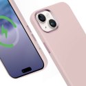 Crong Color Cover LUX Magnetic - Etui iPhone 15 Plus MagSafe (różowy) Crong