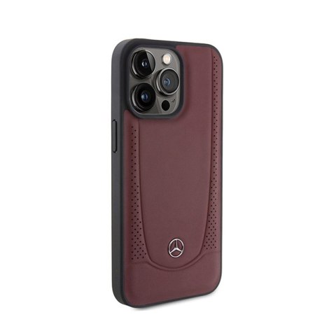 Mercedes Leather Urban Line - Etui iPhone 15 Pro (czerwony) Mercedes Mercedes Leather Urban Line - Etui iPhone 15 Pro (czerwony) Mercedes