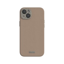 Moshi Napa MagSafe - Skórzane etui iPhone 15 Plus (Woodsmoke Brown) Moshi