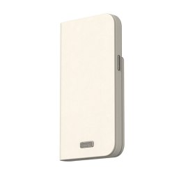Moshi Overture MagSafe - Skórzane etui 3w1 z klapką iPhone 15 Pro Max (Eggnog White) Moshi